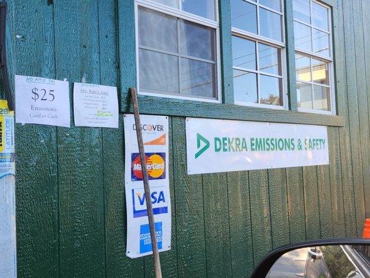 DEKRA Emissions Check Station
