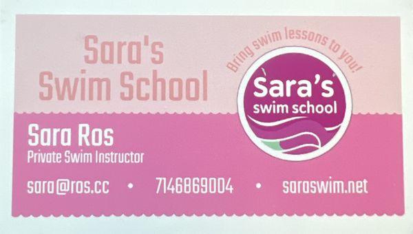 Sara’s Swim School
