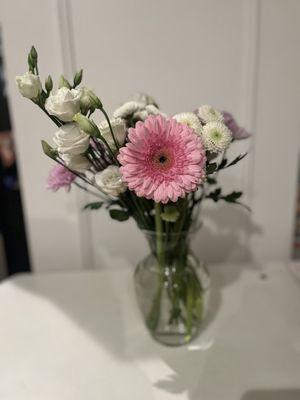 The flowers have remained vibrant and beautiful after having them more than a week.