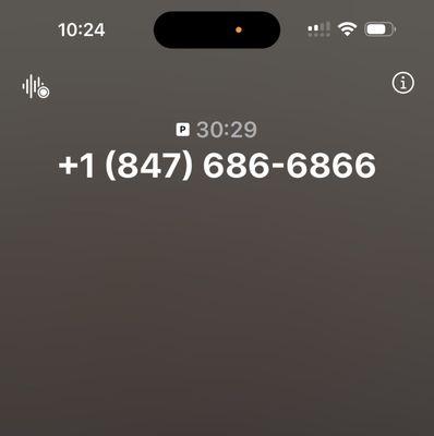 The lady who helped me put me on hold and forgot about me. She then hung up on me. Tried to call again, but I was never able to reach them.