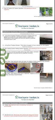 Home Inspection issues that needed fixing