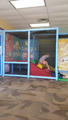 Play area for the kids while waiting