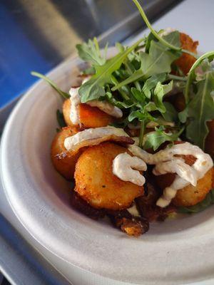 Garlic Parmesan Potato Balles