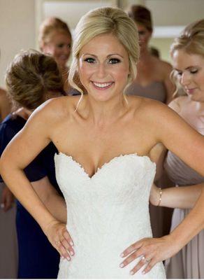 Gorgeous Bride! Makeup done by Tricia Barrera