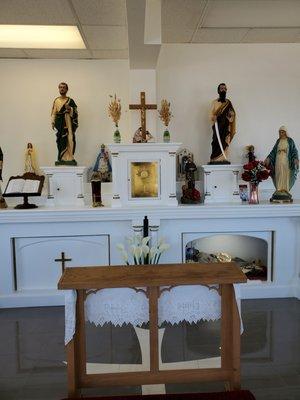 Come and visit our newly opened Chapel of All Saints.  Divine Mercy Catholic Church