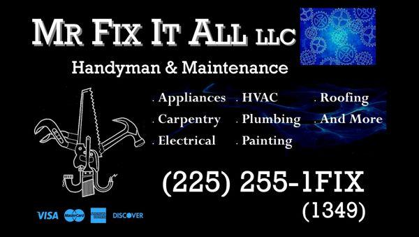 Mr Fix-It-All