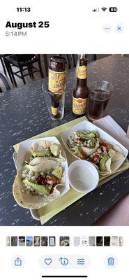 Dynamite shrimp tacos