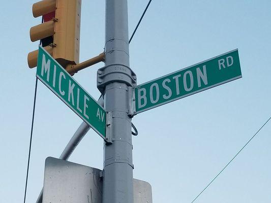 Located at mickles & Boston road, Bronx, NY 10469