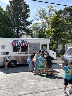 Brain Freeze Ice Cream