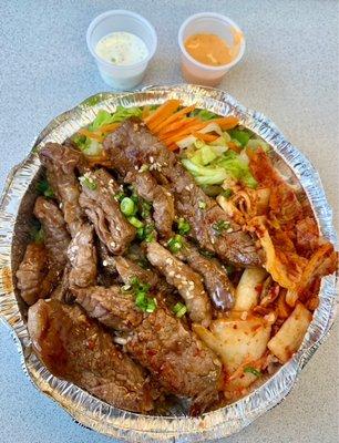 Kimchi Sesame Steak