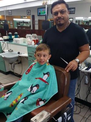 Great haircut to start first year of school...