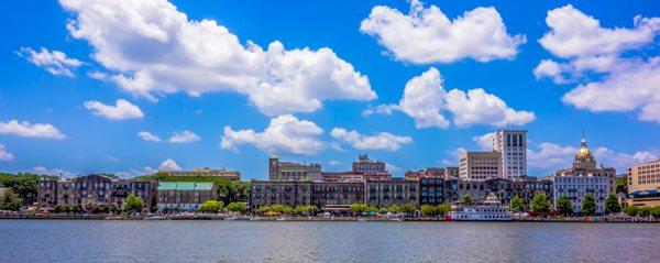 Downtown Savannah River