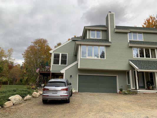 A condo in a New Hampshire ski resort