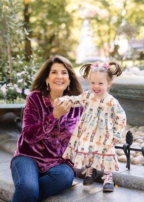 Kelly and her Granddaughter