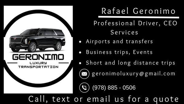 Geronimo Luxury Transportation