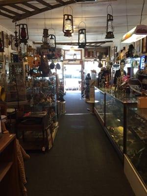 Amazing interior of the store! Awesome record collection.