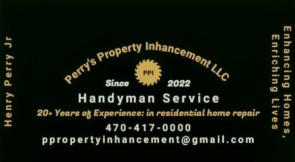 Perry's Property Inhancement