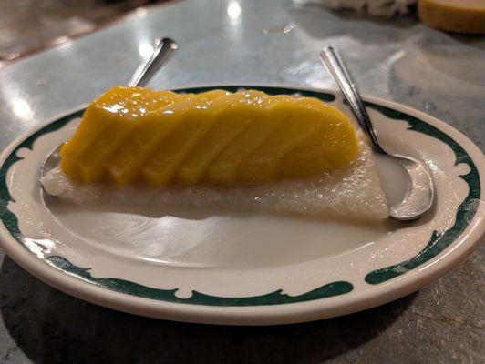 Mango  sticky rice