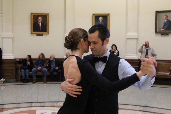 Performance at the Texas State Capitol, January 2016