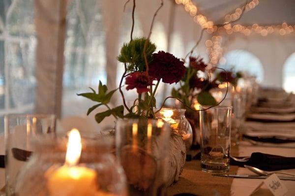 One of our centerpieces.