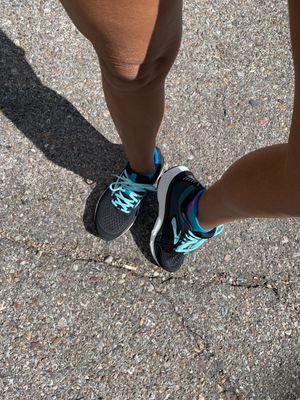 Me and my new Brooks Dyad's! Thanks, Matt and Sonia for your great support and friendly service!