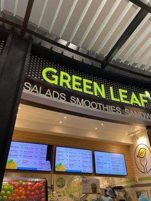 green leaf juice bar