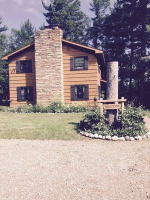 B&B. Tucked in the woods