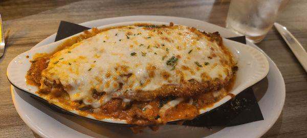 Veggie stuffed eggplant