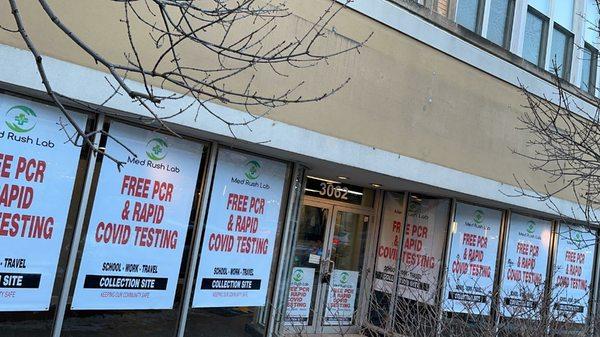 Free Rapid and pcr testing center