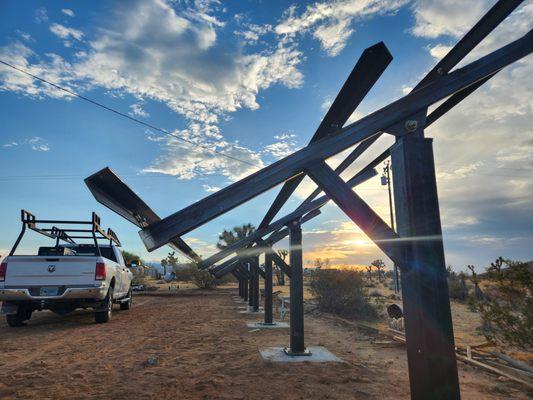 Wyoming Metalworks offers expert welding, custom wrought iron fencing, gates, and solar racking fabrication. We deliver precision & strength