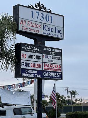 Easy to find, right next to the Nissan dealership.