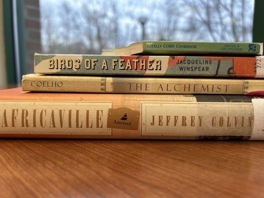 25cent books! #winning