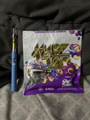 Grand daddy purps cart, Apple hybrid gummies.