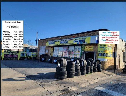 Prime New Used Tires