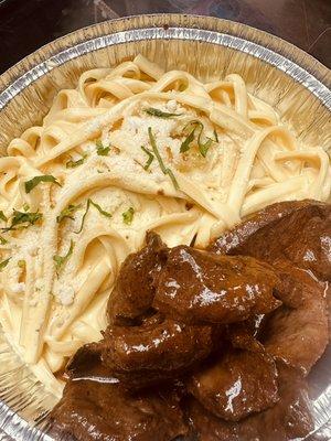 Fettuccine con Anticucho!