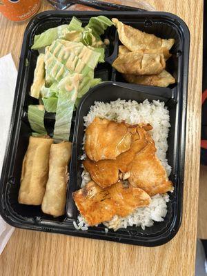 Salmon Bento Box