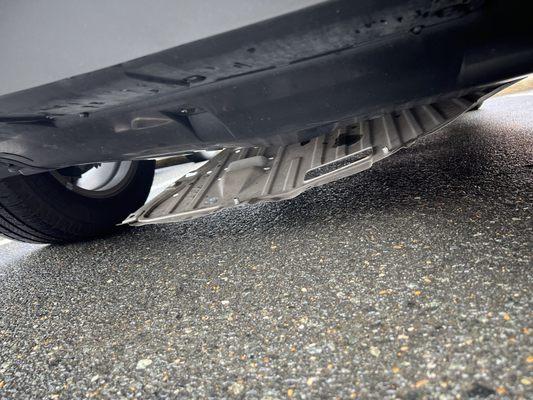 Cover not put in correctly