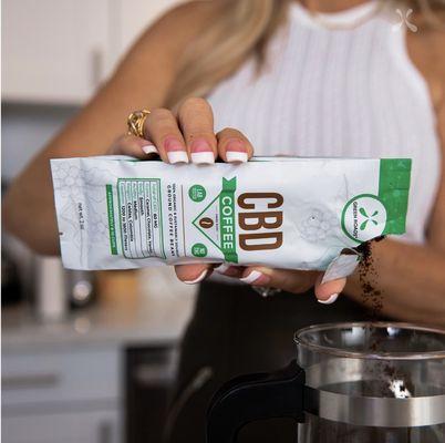 Award winning CBD coffee.