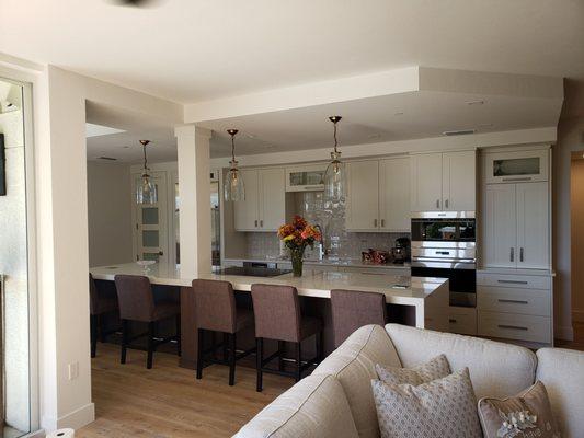 New Floor and Kitchen.