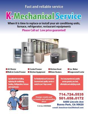 K Mechanical Service