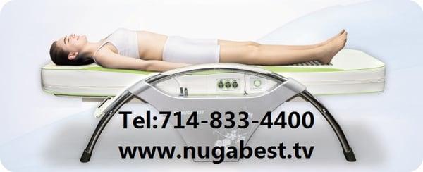 Nuga Best USA,Nm7000 Massage Bed, Original Nuga best product, Tourmanium,Authorized Dealer,Order Tel:1-714-833-4400 http://www.nugabest.tv