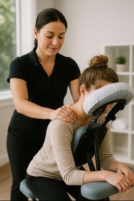The ONLY Chair Massage in town!
