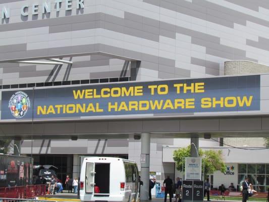 The central hall at the Convention Center.