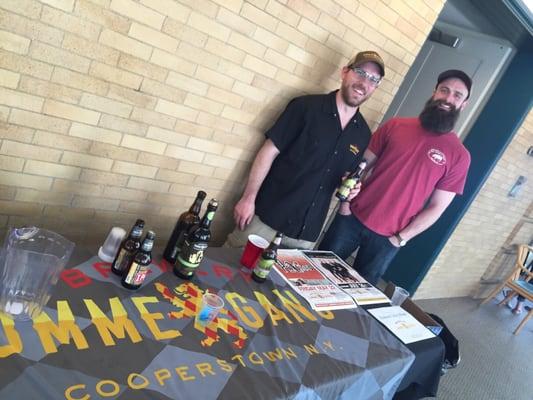 Three beers from Ommegang including three philosophers and their IPA.