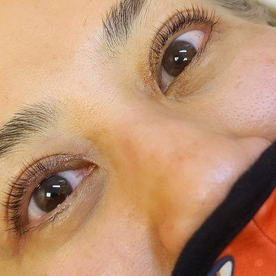 Lash Lift and tint