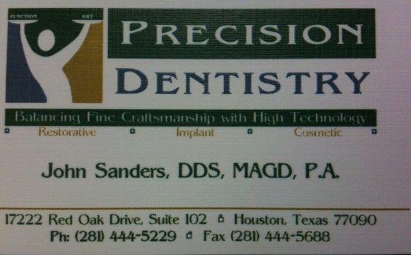 John A Sanders, DDS