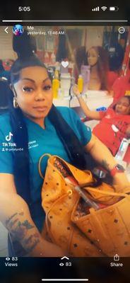 Creative beauty salon