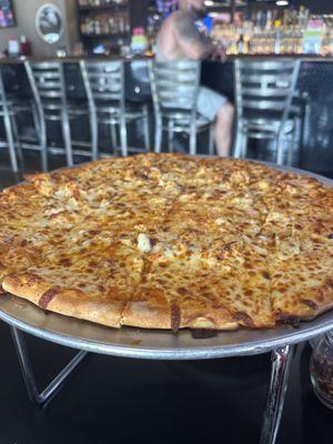 Buffalo chicken pizza