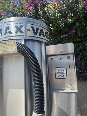 Swallowed my money, but didn't get a vacuum.