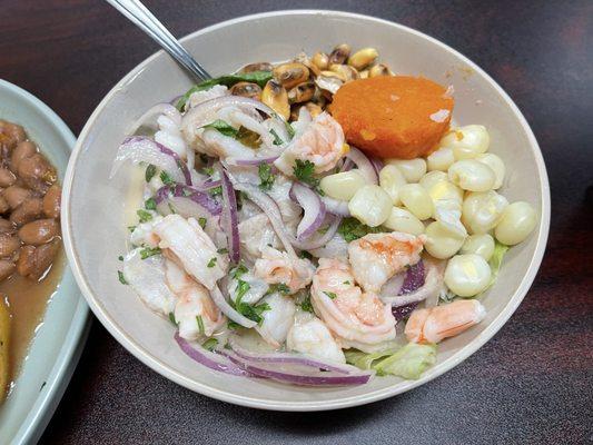 Seafood ceviche